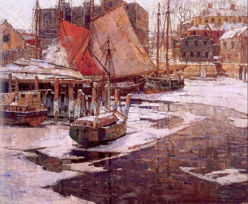 Winter Harbor, Mulhaupt, Frederick John